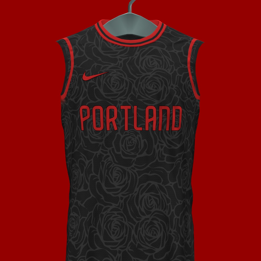 Portland trail blazers new jersey online